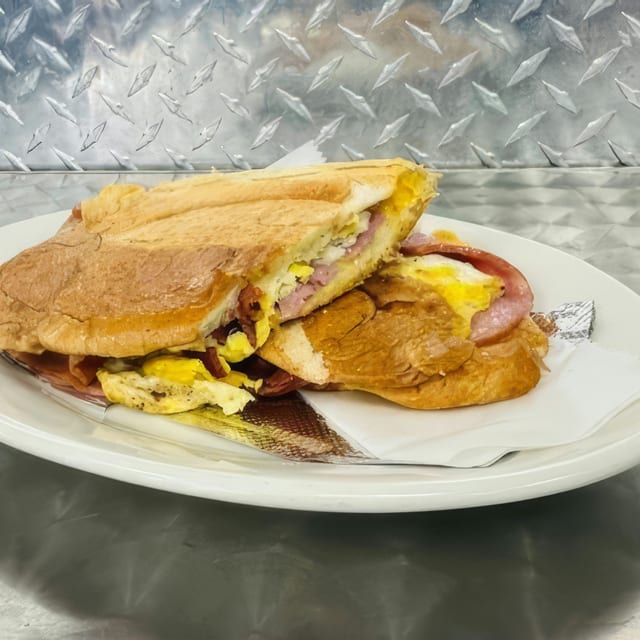 Ham, Egg, Cheese Sandwich.