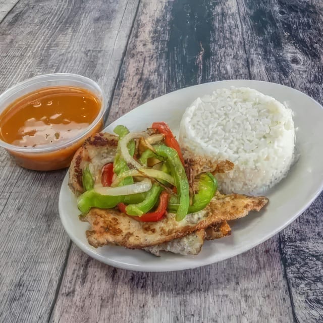 Grilled Chicken Dinner.