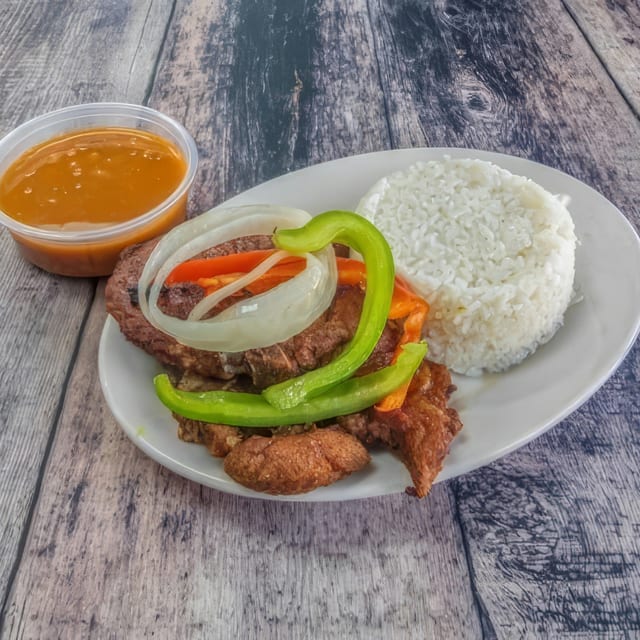 Fried Pork Chops Dinner.