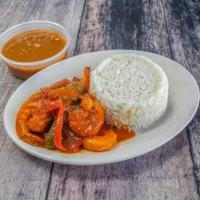 Santiagos Shrimp Dinner.