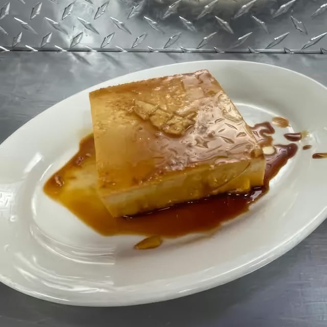 Homemade Flan.