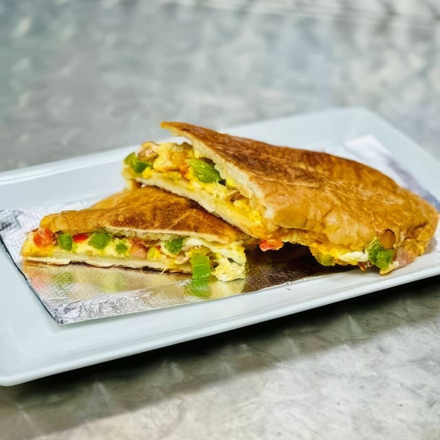 Omelets Sandwich.